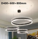 Axyaa Acrylic LED Pendant Lamp for Model Room, Study, and Restaurant.