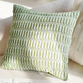 Axyaa Lily Jacquard Embroidery Pillow Cover for Sofa Living Room 45x45