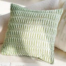 Axyaa Lily Jacquard Embroidery Pillow Cover for Sofa Living Room 45x45