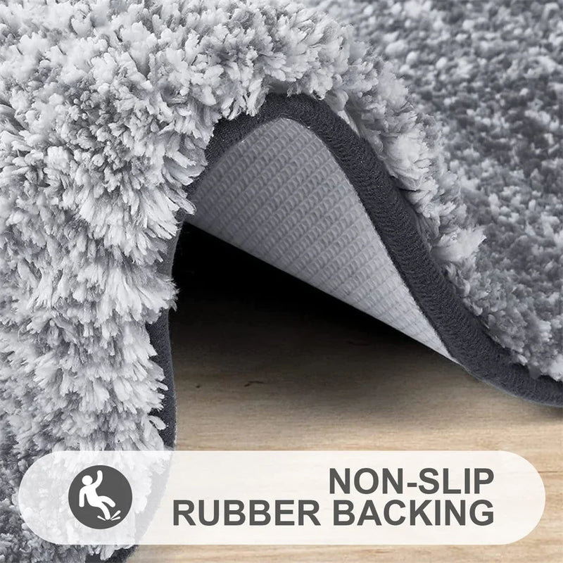 Axyaa Soft Absorbent Door Mat 3D Non-Slip Bathroom Carpet