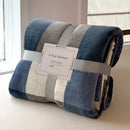 Axyaa Luxury Flannel Travel Blanket: Lightweight, Soft, Non-shedding, Colorfast Multipurpose Blanket