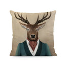 Axyaa Deer Elk Pillow Case - Elegant Home Decor Sofa Cushion Cover