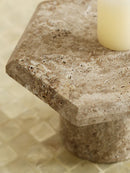 Axya Retro Stone Tray: Creative High Foot Plate for Cake, Fruit - Living Room Decor & Photography Props