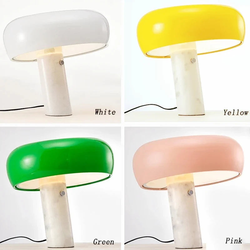 Axyaa Mushroom LED Table Light for Kid's Room, Living Room Decor & Book Reading