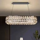 Axyaa Crystal Chandelier Pendant Light for Living Room and Dining Room