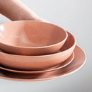 Axya Stoneware Tableware Set for 4/8/12 Person: Dinner, Dessert, Soup Plates, Bowls
