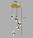Axyaa Ring LED Pendant Light Chandeliers for Modern Home Decor & Indoor Lighting