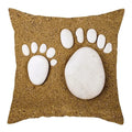 Natural Coastal Starfish Ocean Print Pillow Cover for Axyaa Home Décor