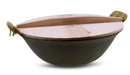 Axya Wooden Pan Lid - Handmade Chinese Anti-Hot Pot Bowl Cover & Wok Iron Hypotenuse Cover.