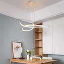 Axyaa Clover Flower LED Chandelier for Living Room, Bedroom, Dining Room - Hanging Lighting Decor