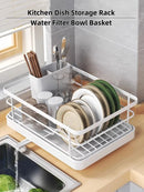 Axyaa Kitchen Dish Storage Rack Drying Organizer - Cup Plate Utensil Holder