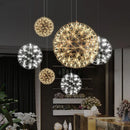 Axyaa Nordic Starry Ceiling Lamp - Industrial Style for Bar, Restaurant, and Staircase