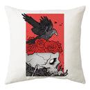 Axyaa Halloween Ghost Skull Pumpkin Decorative Pillow Cover 45X45CM