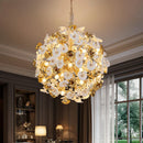 Axyaa Modern Pendant Chandeliers Staircase LED Lighting for Living Room