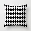 Axyaa Geometric Cushion Cover Square Pillowcase Home Car Decor 45*45cm