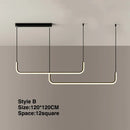 Axyaa Minimalist Pendant Light with Remote Control for Modern Home Decor