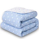 Axyaa 6-Layer Cotton Duvet & Chiffon Towel Set for Adults & Children