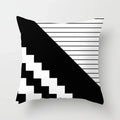 Axyaa Geometric Sofa Cushion Cover Pillowcase Polyester Throw Pillow