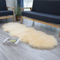 Axyaa Plush Faux Fur Sheepskin Carpet Fluffy Rug for Living Room & Bedroom