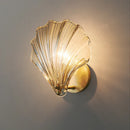 Axyaa Elegant Crystal Shell Wall Lamp for Bedroom & Living Room