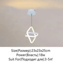 Axyaa Modern LED Ceiling Chandelier for Home Lighting