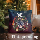 Axyaa Christmas Pillow Covers: Cute & Festive Pattern for Sofa, Bedroom, Car