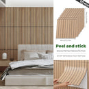 Axyaa 3D Stereo Self-Adhesive Grille Wall Stickers - 10 Pieces | 40*40 cm Square Sheets