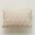 Axyaa Soft Plush Rectangular Pillow Cover 30x50 - Home Decor Cushion Cover