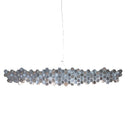 Axyaa Reflective Stainless Steel Pendant Light for Restaurant and Bar Tables