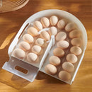 Axya U-Shaped Multi-Layer Egg Box Kitchen Storage - Large Capacity, Transparent