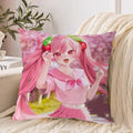 Axyaa 40*40 Hatsune Miku Pillow Cover Set for Stylish Bed Decor