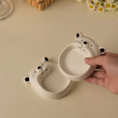 Axyaa Dog Small Plate Set of 4