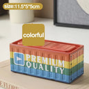 Axyaa Retro Industrial Metal Storage Boxreative Model Display Piece