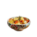 Axyaa Butterfly Love Flower Japanese Ceramic Rice Bowl - Retro Salad Fruit Bowl