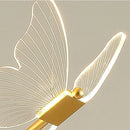 Axya Butterfly Pendant Light: Modern LED Chandelier for Home Decor