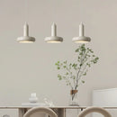 Axyaa Retro White Pendant Chandelier for Dining Room and Bedroom
