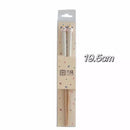 Axyaa Kawaii Bear Wooden Chopsticks | Cute Japanese Sushi Tableware for Girls & Adults