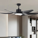 Axyaa Nordic LED Fan Light: Modern Style for Home and Office