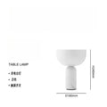 Axyaa Marble Table Lamp Touch Switch USB Charging Bedside Bedroom Studio Lighting