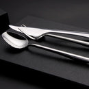 Axyaa 21-Piece Stainless Steel Cutlery Set - Mirror Finish Elegant Tableware