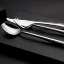 Axyaa 21-Piece Sliver Stainless Steel Cutlery Set - Elegant Tableware Dinner Set