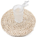 Axyaa Glass Straw Set: Reusable & Eco-Friendly Smoothie Cocktail Straws