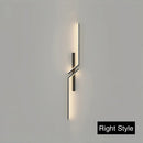 Axyaa LED Wall Lamp Remote Dimming Modern Minimalist Bedroom Sconce TV Sofa Light