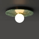 Axyaa Marble Ceiling Lamp - Nordic Style Lighting for Living Room and Bedroom