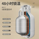 Axya Large-Capacity Glass Liner Insulation Kettle Boiling Water Bottle - 36 Hours