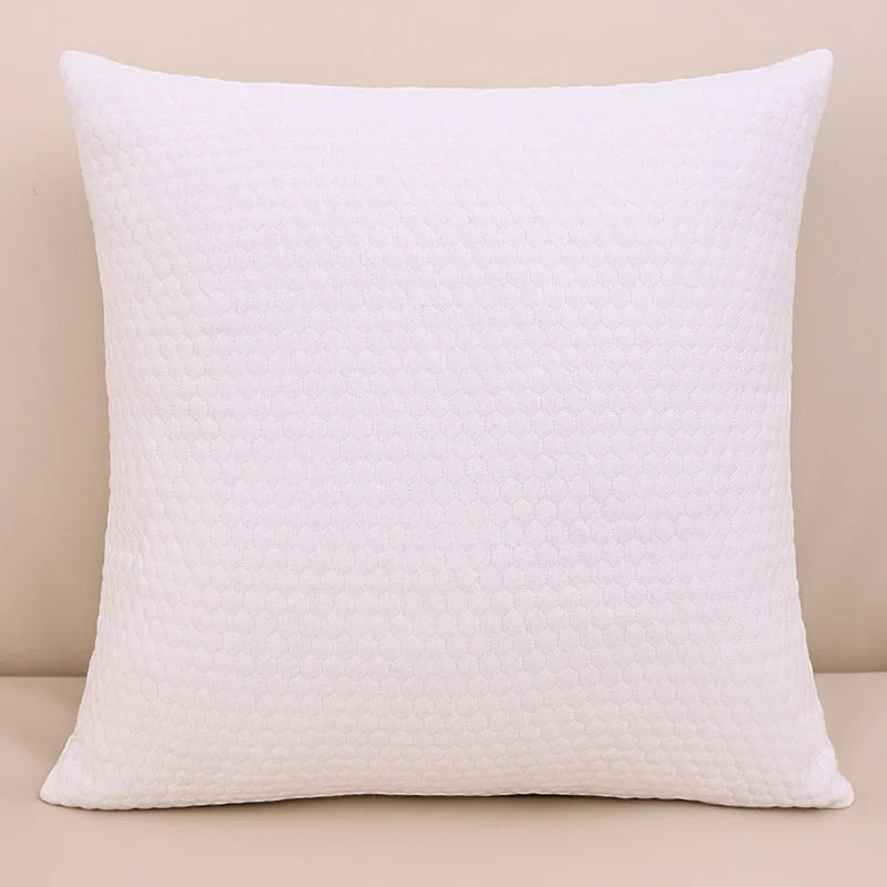 Axyaa Summer Ice Silk Cushion Covers 45x45cm - Soft & Cooling Home Decor Pillowcases