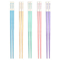 Axyaa Panda Meal Chopsticks Set - Multicolored Alloy Sushi Chopstick Pairings