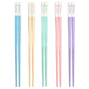 Axyaa Panda Meal Chopsticks Set - Multicolored Alloy Sushi Chopstick Pairings