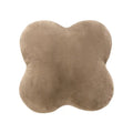 Axyaa Rabbit Hair Plush Pillow for Living Room Sofa and Car Cushion