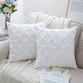Axyaa Striped Linen Pillow Cover 50x50cm Aesthetic Soft Cushion Case
